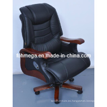 Fabricación de cuero giratorio Director silla de oficina Foh-1237